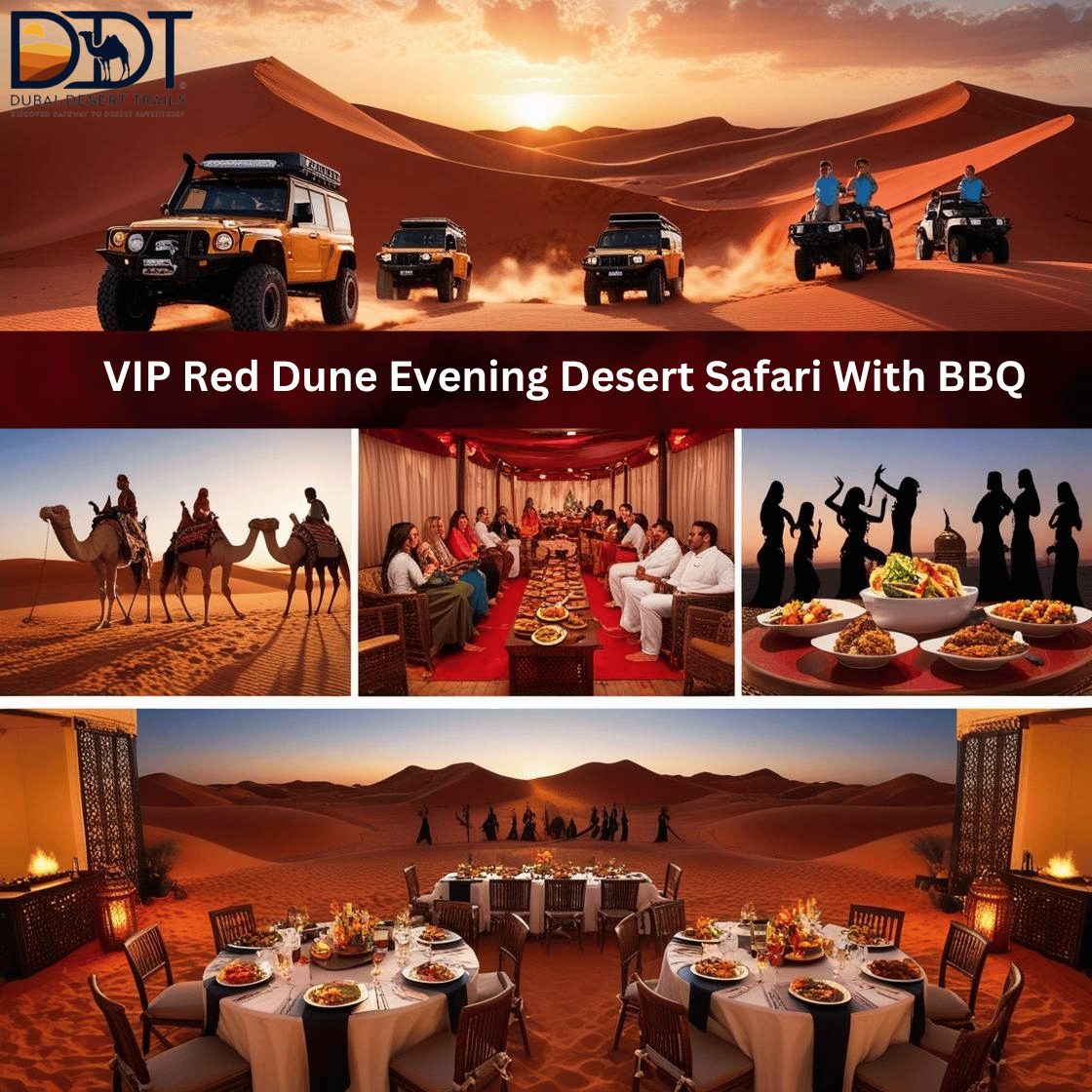 VIP Red Dune Evening Desert Safari With BBQ Dinner